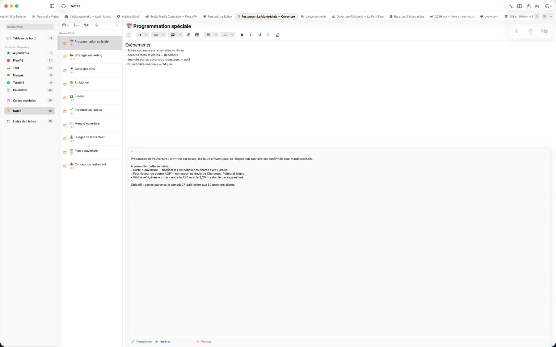 L'IA Mintofu générant du contenu à partir d'une invite textuelle