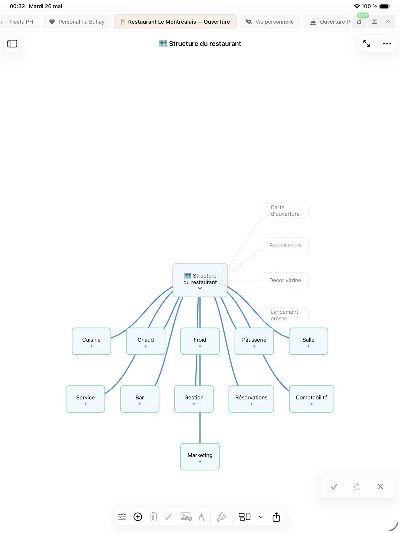 Nœud de mind map Mintofu avec image attachée et contenu en texte enrichi