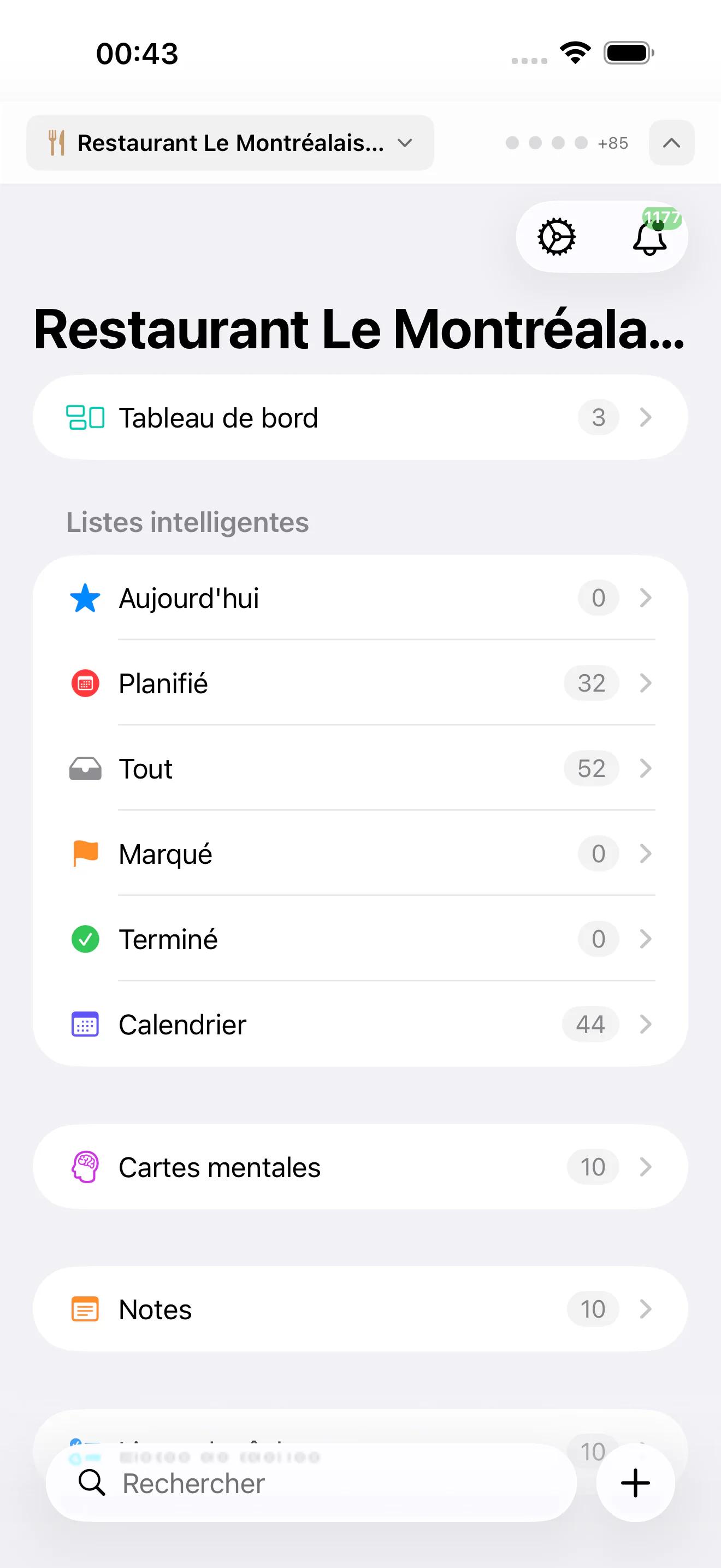 Mintofu sur Mac, iPad et iPhone — affichant l'éditeur de notes, le canevas de carte mentale et la liste de tâches avec priorités