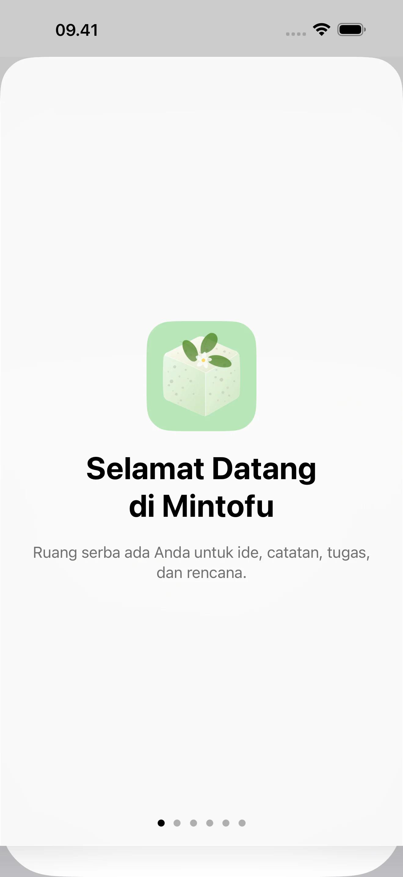 Mintofu menampilkan konten yang sama di iPhone, iPad, dan Mac secara bersamaan