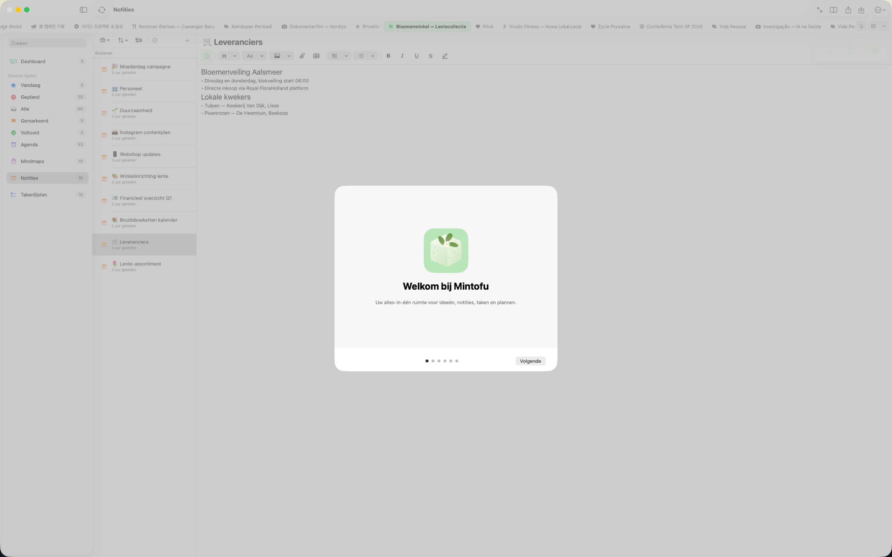 Mintofu toont dezelfde inhoud tegelijkertijd op iPhone, iPad en Mac