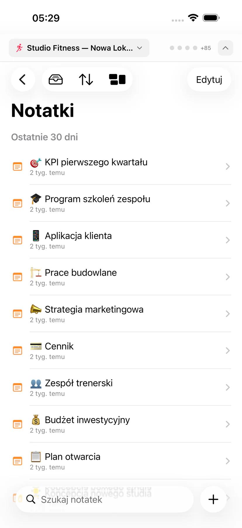 Mintofu działający offline ze wskaźnikiem trybu samolotowego i potwierdzeniem zapisu lokalnego