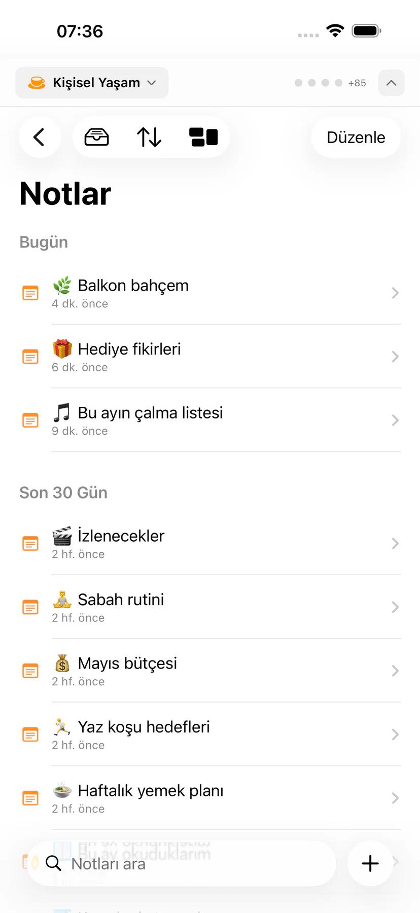 Uçak modu göstergesi ve yerel kayıt onayıyla çevrimdışı çalışan Mintofu
