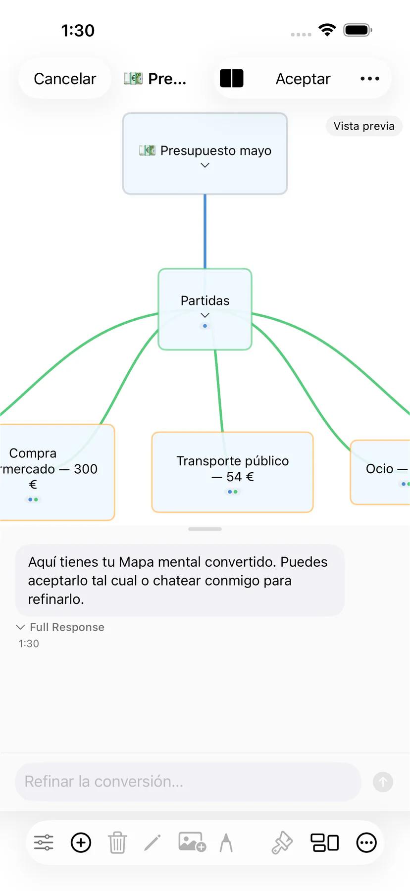 Mintofu conservando formato y adjuntos durante la conversión de contenido
