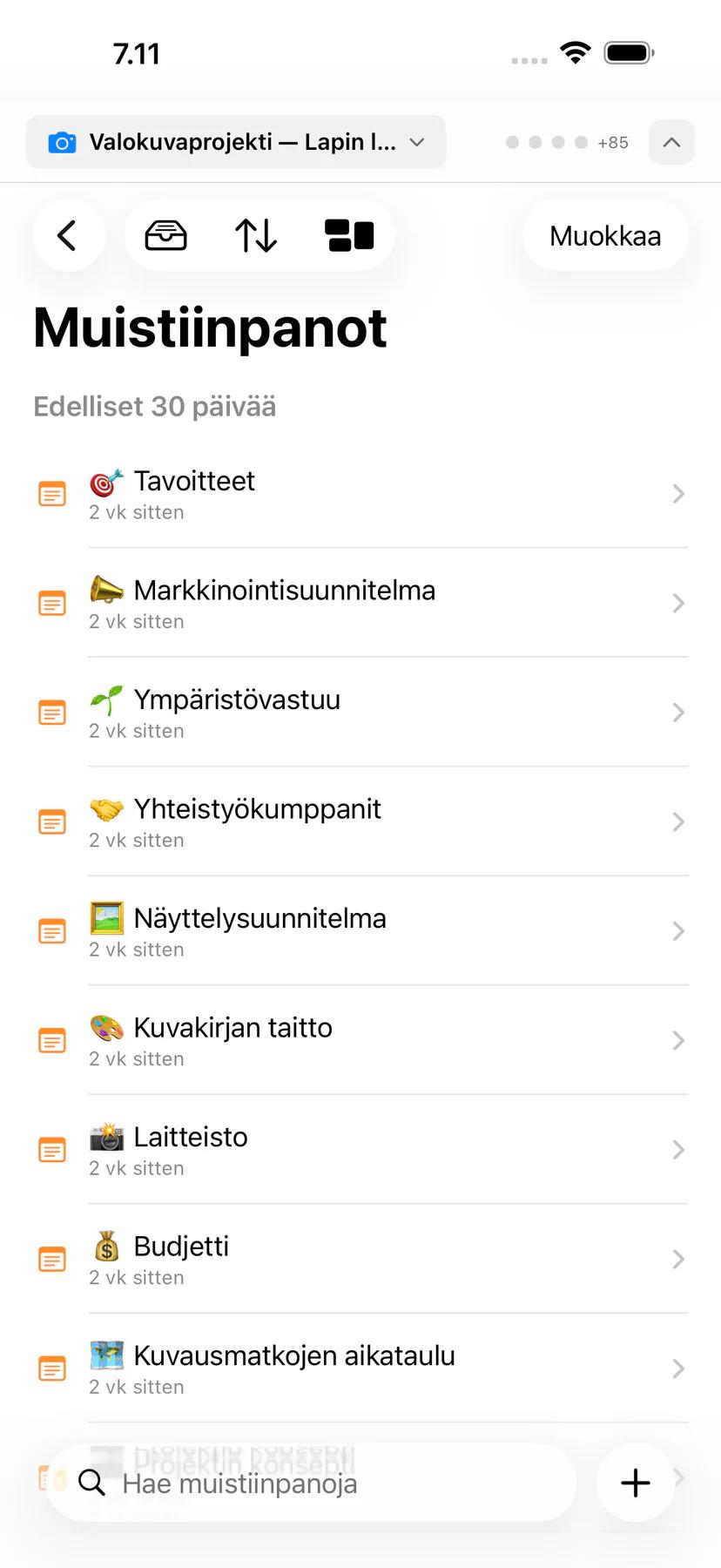 Mintofu toimii offline-tilassa lentokonetilan ilmaisimella ja paikallisen tallennuksen vahvistuksella