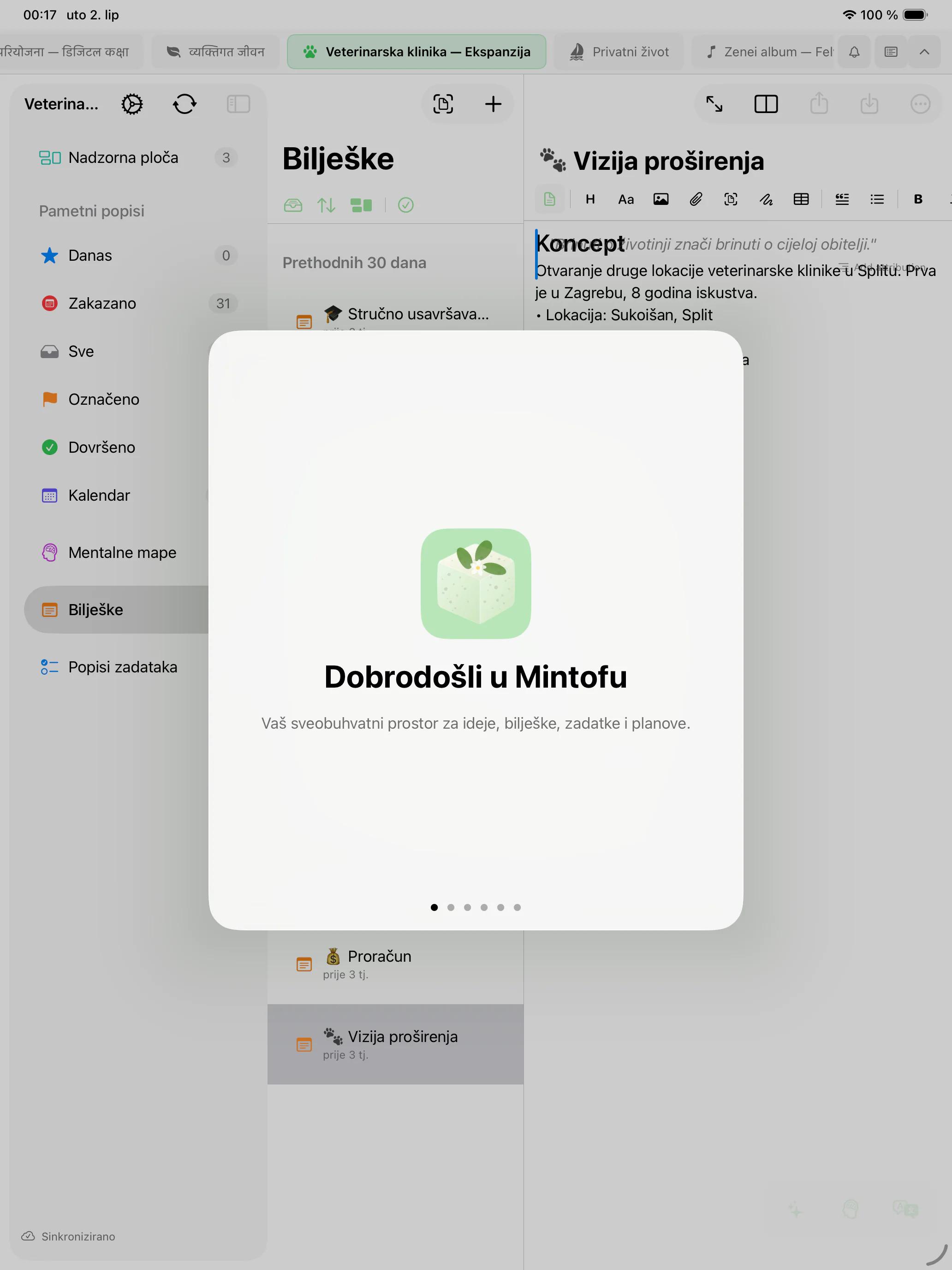 Mintofu prikazuje isti sadržaj na iPhoneu, iPadu i Macu istovremeno