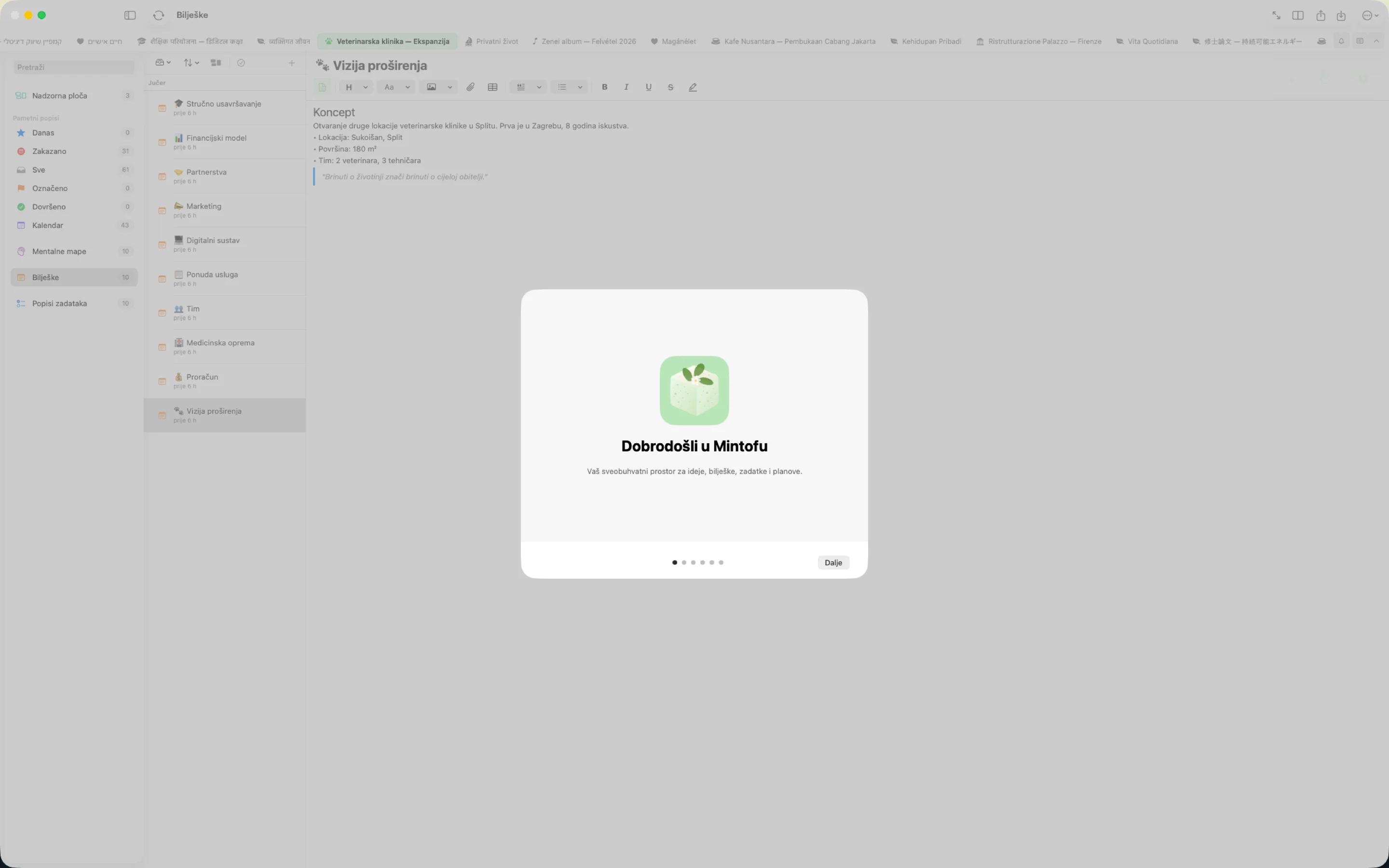 Mintofu prikazuje isti sadržaj na iPhoneu, iPadu i Macu istovremeno