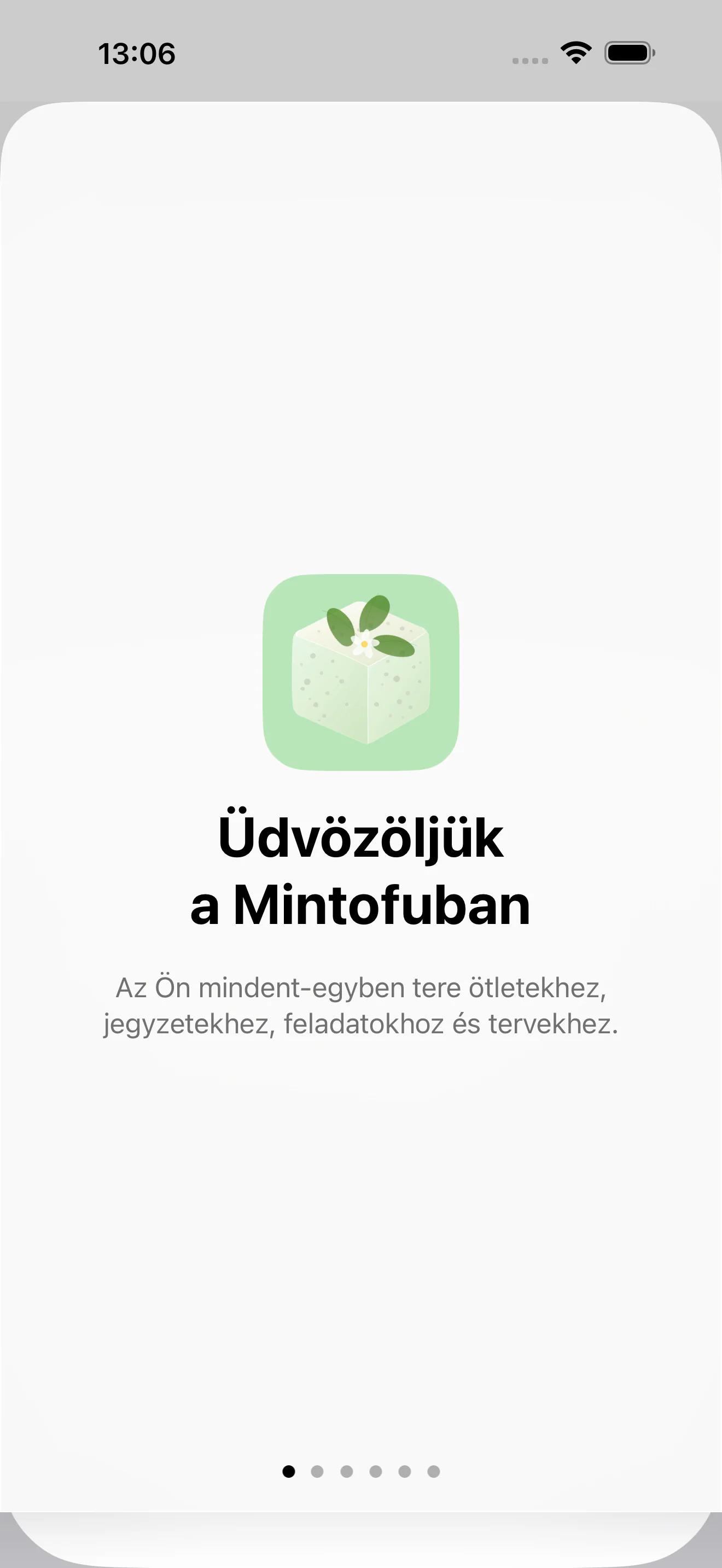 A Mintofu ugyanazt a tartalmat mutatja iPhone-on, iPad-en és Mac-en egyszerre