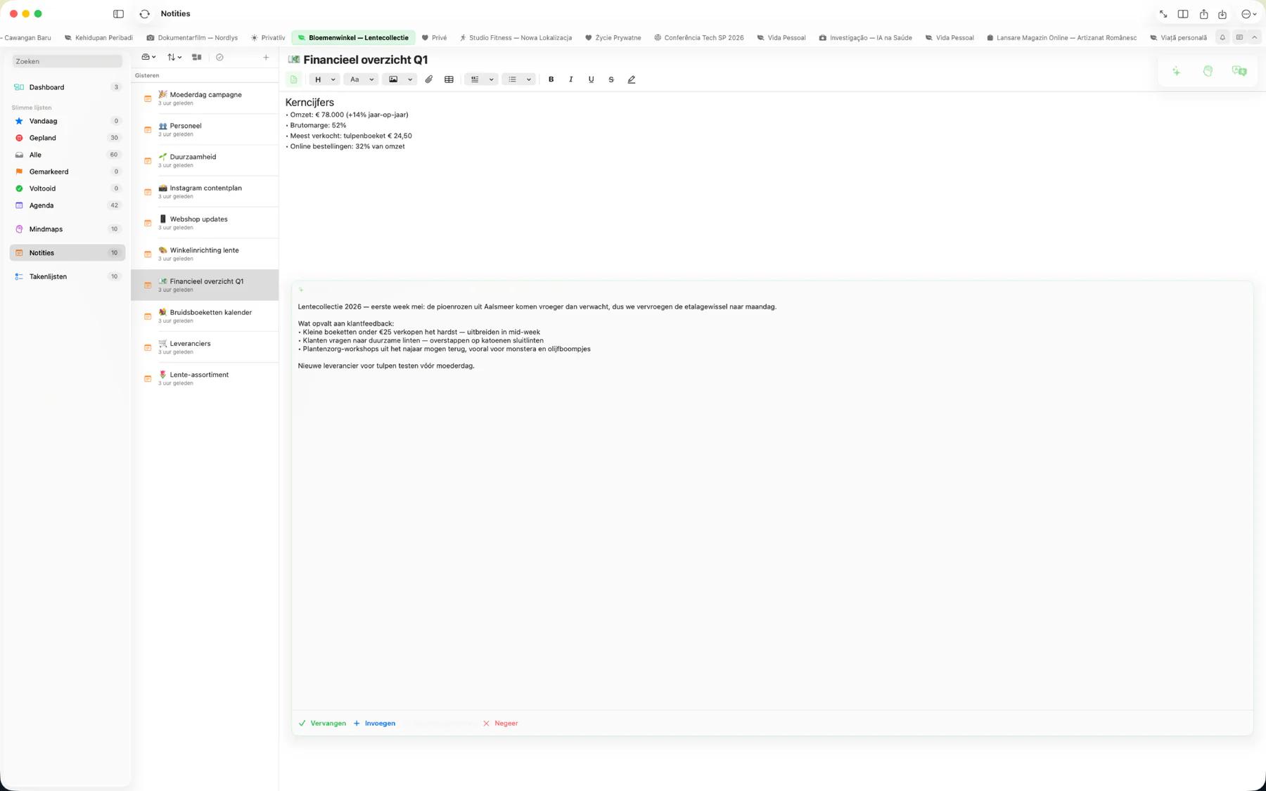 Mintofu-AI die inhoud genereert vanuit een tekstprompt