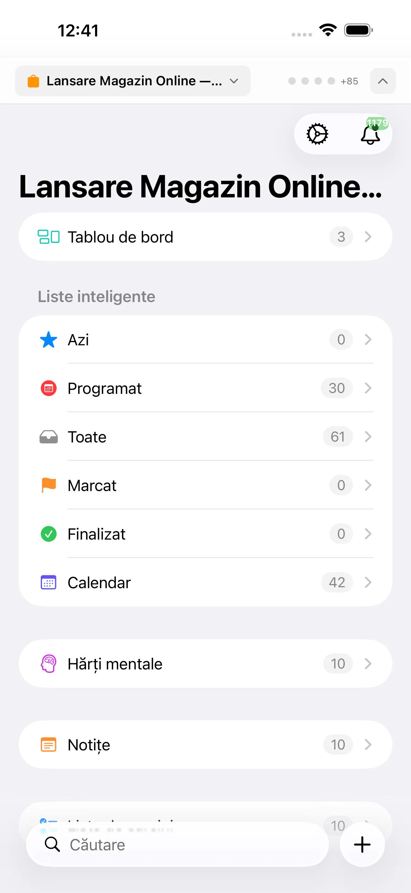 Mintofu rulând pe Mac, iPad și iPhone — afișând editorul de notițe, panoul hărții mentale și lista de sarcini cu priorități